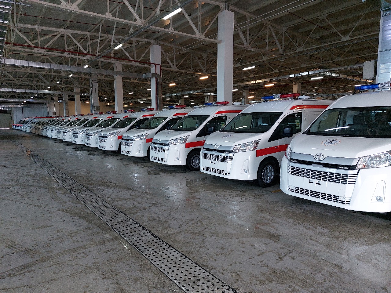 Перевозка автомобилей скорой помощи